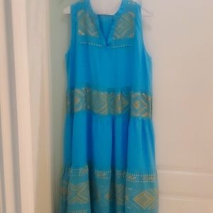 Haris Cotton linen maxi dress